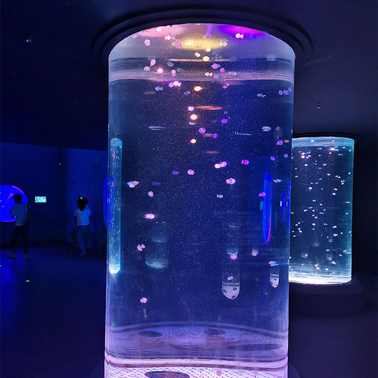 Acuario cil&iacute;ndrico de medusas-LEYU