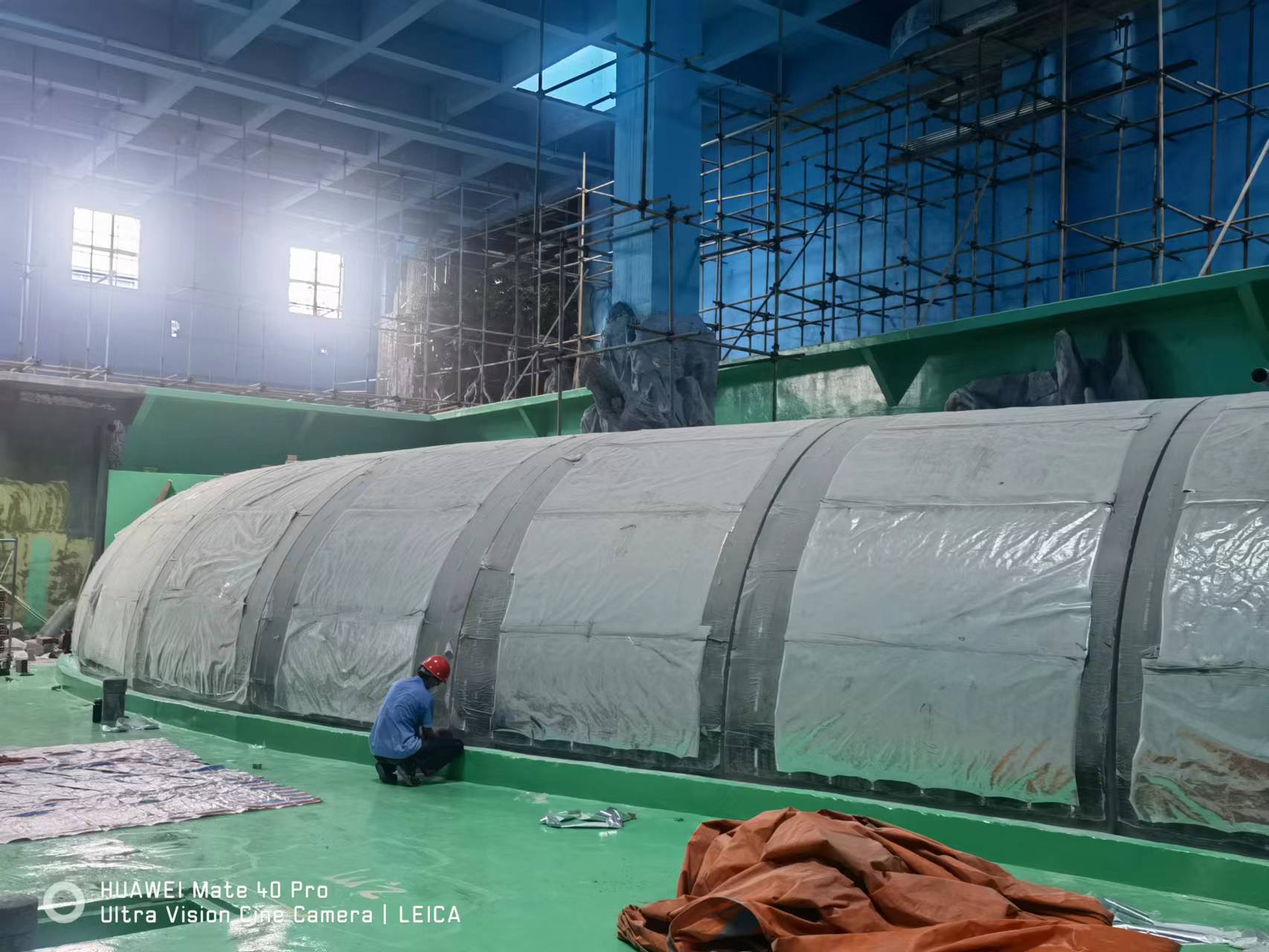 T&uacute;nel acr&iacute;lico para acuario -fabricaci&oacute;n
