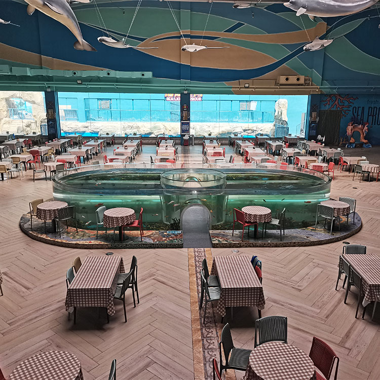 Piscina t&aacute;ctil infantil acr&iacute;lica