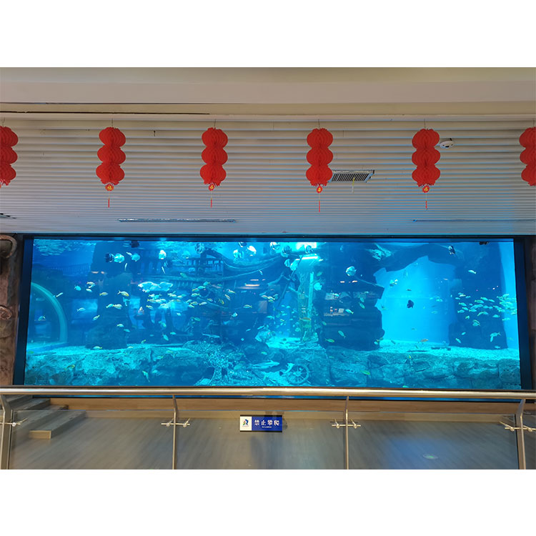 Acuario de ventana acr&iacute;lica - f&aacute;brica