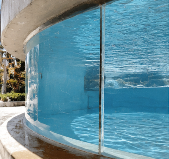 Construir piscina acr&iacute;lica - Leyu Acrylic