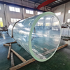 Fabricación e instalación de cilindro acrílico grande - LEYU