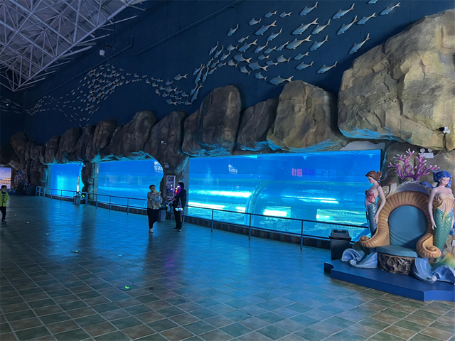 Oceanario de Lisboa explora el océano mundo oceanario La fábrica del Acuario Acrílico Leyu se especializa en la construcción de oceanarios. -Leyu
