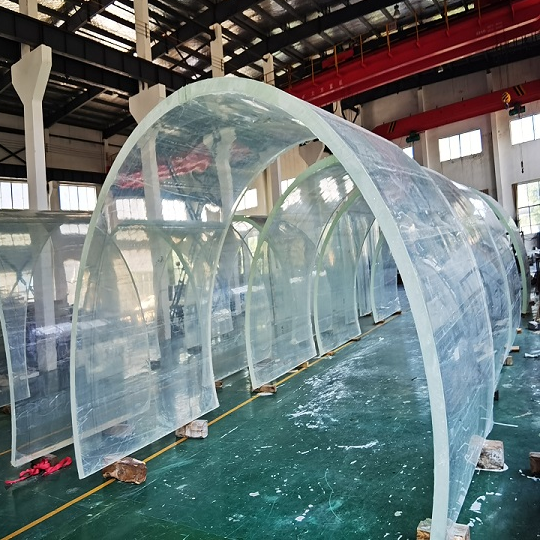 Leyu se especializa en la fabricación de túneles acrílicos para acuarios como el túnel del acuario de Bangalore - LEYU