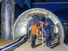 El acuario túnel cerca de nosotros está hecho de lámina acrílica Leyu- Leyu 