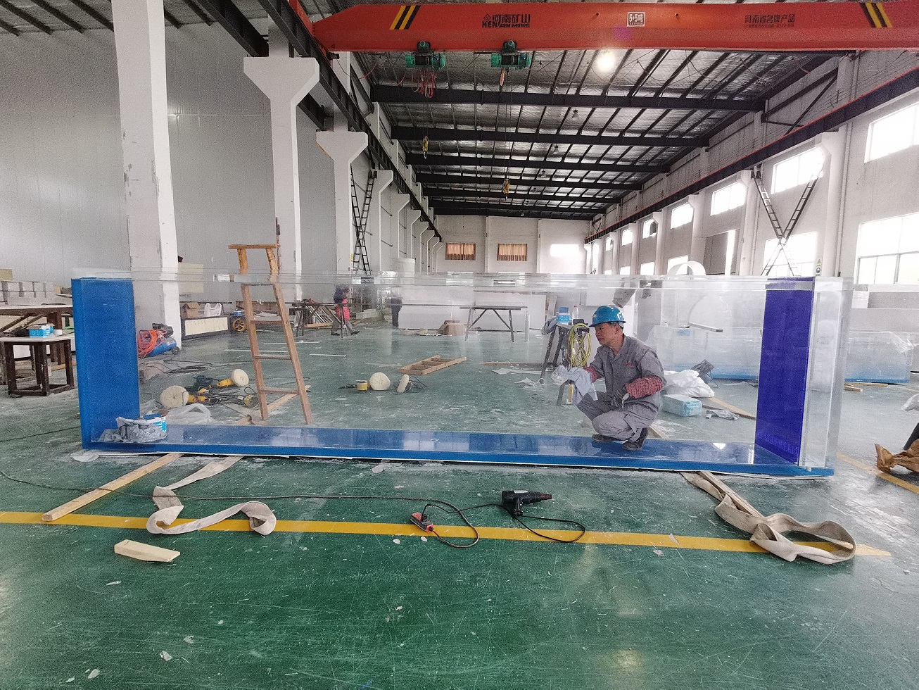 Quiero personalizar un acuario acrílico seaclear para la venta - leyu 