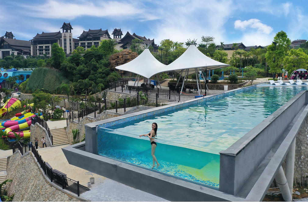 Lujo transparente, nadando hacia el futuro: el encanto único de las piscinas acrílicas Leyu
