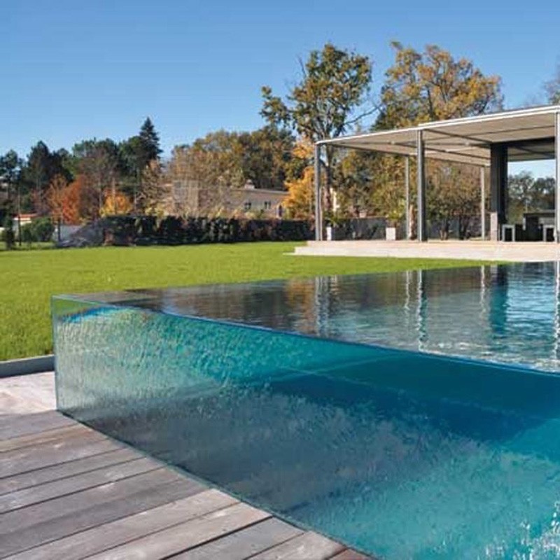 Panel de ventana de pared de piscina de acrílico Proveedor de fabricante de acrílico Servicio las 24 horas - LEYU