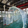 Grandes tanques de acuario de oceanario curvos ultra claros Túnel de vidrio acrílico Fábrica de acuarios de acrílico Leyu - Leyu 