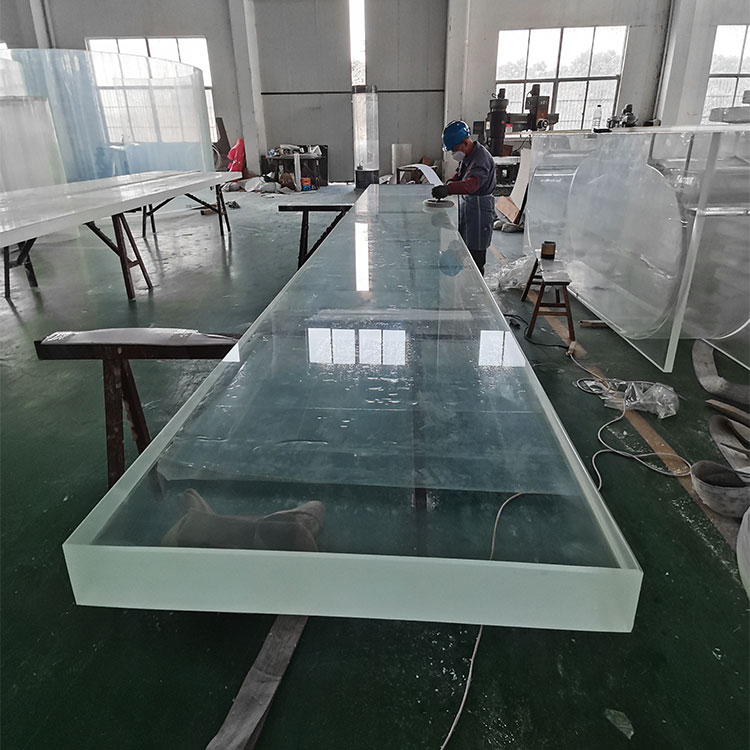 Leyu Acrylic Aquarium Factory vende láminas acrílicas para acuario con un espesor máximo de 800 mm - Leyu