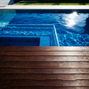 El borde liso de la piscina de acrílico brinda una vista perfecta - Leyu Acrylic Factory 