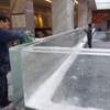 Instalaciones de paneles acrílicos para piscinas transparentes de 4 lados-Fábrica de acrílico para acuarios Leyu - Leyu