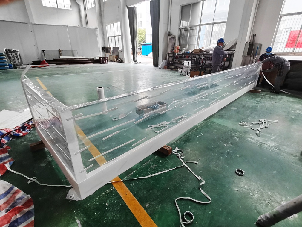 Piscina acrílica Casa en la zona de Medio Oriente - Leyu Pool