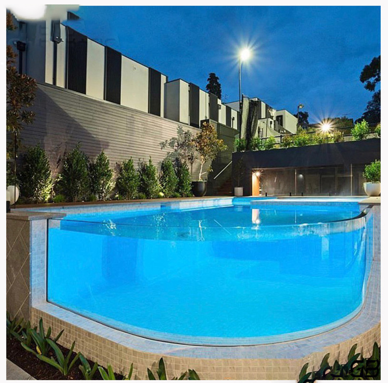 Paneles acrílicos para piscina en Oriente Medio - Leyu