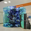 ¿Cuál es el mejor limpiador para tanques de acuarios de peces acrílicos Ocean Park Cusotm Fish Tank-Leyu? 