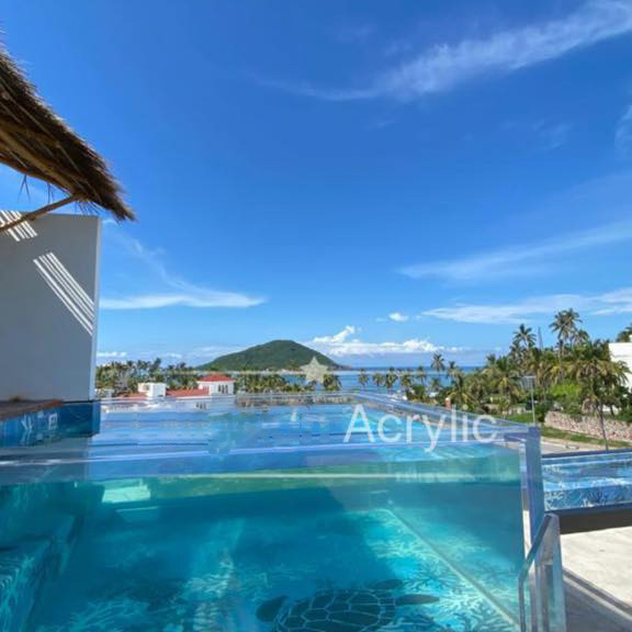 Cuáles son las ventajas de la piscina en forma de U Leyu Piscina acrílica en forma de U personalizada profesional - Leyu