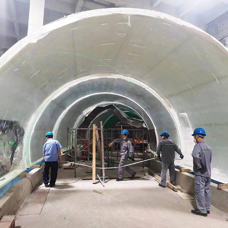 Láminas acrílicas para la fabricación de acuarios de túnel submarino - Fábrica de productos de láminas acrílicas Leyu