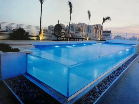 Revolucionando la vida de lujo: proyectos de piscinas con paredes acrílicas en Medio Oriente y el Sudeste Asiático