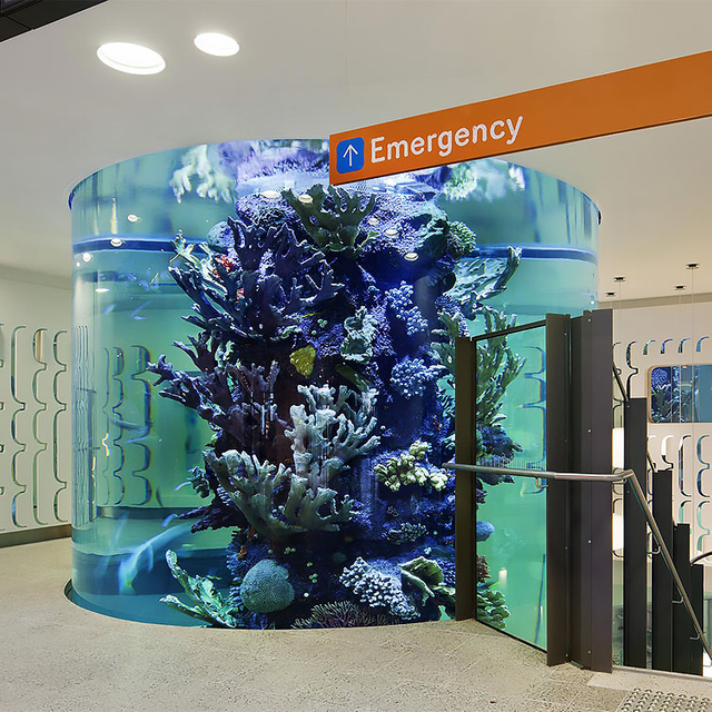 Leyu proporciona un diseño popular de acuario con pecera acrílica en 2024 - Leyu
